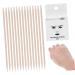 HAPINARY 1 set string Eyebrow Portable Facial Women Measuring Wooden with Drawing Line Precise Mapping