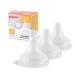 Pigeon Silicone Nipple (SS) with Latch-On Line Natural Feel 0+ Months 3 Counts 0m+ SS 3 counts 3rd Generation