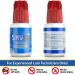 Sky Glue S+ - 2 Bottles | Super Strong Black Lash Extension Adhesive | Fast Drying/7+ Week Retention | Professional Grade for Long Lasting Semi Permanent Individual Lash Extensions - Buy Online on SooperMarket.com