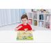 Woodywood Calendar Watch for Children - Bilingual Montessori Learning Clock in Wood 30x30 cm - Teach Time Date Weeks Months Seasons & Weather in German & English - Buy Online on SooperMarket.com