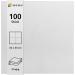 HEKU 100 White Napkins - 3-Layer 33x33cm | Highly Absorbent & Stylish | Perfect for Events & Gastronomy | Practical 5-Pack - Buy Online on SooperMarket.com
