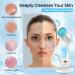 Facial Cleansing Brush Waterproof Deep Cleaning Exfoliation Rotating Spa Machine with 2 Speed Modes Electric Face Brush with 3 Replacement Brush Heads for Women (Blue) - Buy Online on SooperMarket.com