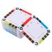 EXCEART Weaving Shuttle 100Pcs Weaving Cards Tablet Weaving Cards Paper Business Cards for Loom for Inkle Loom Weaving Supplies DIY Weaving Accessories