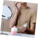Convenient Foam Shampoo Maker - Pink Foamer Bottle for Rich Facial Bubbles | Travel Beauty Tool | Mini Home Skin Care Device - Buy Online on SooperMarket.com