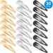 30-Piece 4 Inch Snap Hair Clips for Women - Metal Snap Barrettes for Thin Hair - Large No-Slip Hair Pins - Girls & Women Hair Accessories - Buy Online on SooperMarket.com