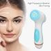 Facial Cleansing Brush Silicone Pore Deep Cleansing Electric Face Brush for Salon (Blue) - Buy Online on SooperMarket.com