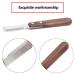 Professional Dog Trimmeters for Schnauzers & Terriers | Fur Care Tool with Wooden Handle - Perfect for Pet Grooming & Racing Dogs - Buy Online on SooperMarket.com