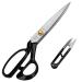 Handi Stitch Fabric Scissors 10 Inch - Sewing Scissors for Fabric Cutting and Yarn Thread Snipper - Heavy Duty Scissor - Tailor Shears Multipurpose - Craft Scissors for Cutting Clothes  Leather  Denim