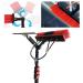 Window Cleaning Pole photovoltaic cleaner Window Cleaning Kit Professional Window Cleaning Equipment Extendable Window Cleaning Pole and Squeegee Cleaner for High Windows 55cm Brush Head 8M/27FT
