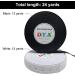 0.75 Inch Button Hole Elastic Band 24 Yards for DIY Waistband & Necklines - 2 Rolls (Black + White) - Stretch Knitting Elastic - Buy Online on SooperMarket.com