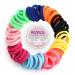 Seamless Hair Band Small Hair Ties - No Wrinkle Damage Ponytail Holders (4cm 10 Mixed Colors Set) - Perfect for Babies - Buy Online on SooperMarket.com