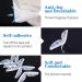 Clear Anti-Fog Nose Bridge Pads - 5pcs Silicone Self-Adhesive Strips for Mask, Comfortable Seal Cushion for DIY Crafting - Buy Online on SooperMarket.com