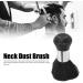 Neck Duster Multifunctional Broken Hair Sweep Brush Hair Cutting Neck Dust Brush Black Ergonomic Face Neck Hair Dust Brush for Home Salon - Buy Online on SooperMarket.com