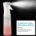 Toionmm 300ml Pink Continuous Spray Bottle - Ultra Fine Manure Spray for Hair Styling Plants & Cleaning - Safe Outlet Design - Buy Online on SooperMarket.com