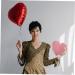 KOMBIUDA Heart Shaped Box Bridesmaid Wedding Favor Boxes Party Holder With Cover Miss 18X18X12CM Pink - Buy Online on SooperMarket.com
