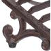 Relaxdays Cast Iron Boot Jack Scraper Large Brush | Antique Outdoor Shoe Cleaner | Brown | 12 x 33.5 x 22.5 cm - Buy Online on SooperMarket.com