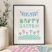 Whaline Pastel Plaid Pattern Paper 24 Sheet Pack - Double-Sided Craft Paper for Easter Decor, Scrapbook, Card Making - 30 x 30cm - Buy Online on SooperMarket.com