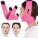 Effective Face Slimming Bandage Belt - Double Chin Lift & Skin Strap - OceanSide - Rose Red - Buy Online on SooperMarket.com