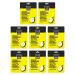 Soo'AE Homme Men's Energizing Black Charcoal Sheet Mask 8 Count Facial Mask for Men Clarifying Pore tightening Moisturizing Sheet face Masks for man skincare Korean Charcoal Lemon Olive 1 Count (Pack of 8) Black Sheet