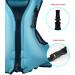 OMOUBOI Snorkeling Vest | Swim Jacket for Kids & Adults | Kayaking Buoyancy Vest for Water Sports | Portable & Safety Certified | Blue - Buy Online on SooperMarket.com