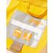CareTec Unisex Kid's Waterproof Rain Jacket - Yellow (Size 128) - Fleece-Free PU Material - Buy Online on SooperMarket.com