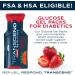 Transcend Strawberry Glucose Gel Packs - 15 Pack (1.1oz Each) | FSA/HSA Eligible, Blood Sugar Support for Diabetics | Fast-Acting 15g Dose | Made in USA - Buy Online on SooperMarket.com