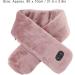 USB-Powered Electric Heating Pillows | Soft Warm Neck Wrap & Vibration Massage for Pain Relief | Ideal Gift for Adults & Seniors - Light Brown - Buy Online on SooperMarket.com