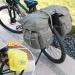 Lixada 50L Waterproof Bike Pannier Bag | Large Capacity Bicycle Trunk Bag | Army Green - Buy Online on SooperMarket.com