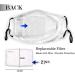 Face Mask Adjustable LGBTQ Lives Matter Face Mask for Men and Women Holloween Gift Small Black - Buy Online on SooperMarket.com