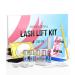 Stacy Lash Lift Kit - Professional Salon Premium Quality Eyelash Perm Curling Lotion & Liquid Full Lifting Set - Eyelash Perming Wave Curling Semi-Permanent