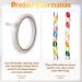 240 Sheets Bright Paper Chain Strips - 46 Ft Total Length - 1x8 Assorted Colors Construction Paper for Kids Art Craft - Includes Double Sided Tape - Buy Online on SooperMarket.com