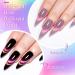 MEET ACROSS Glass Cat Eye Gel Polish Set - Colorful Magnetic UV Nail Polish for DIY Manicure | Soak Off Transparent Gel Kit - Buy Online on SooperMarket.com