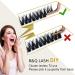 B&Q Cluster Lashes 10mm - 72 Clusters | D Curl Individual Natural Eyelash Extensions - Soft Fluffy DIY Lash Extensions - Buy Online on SooperMarket.com