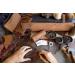 Hide & Drink Durable Leather Reflective Bike Pannier - Bourbon Brown - Buy Online on SooperMarket.com