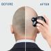 Upgrade Magnetic Head Shaver for Bald Men - Cordless 5-in-1 Electric Razor | IPX7 Waterproof Wet/Dry Grooming Kit | Easy Palm Shaver for a Smooth Shave - Buy Online on SooperMarket.com