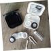 HOMSFOU 2pcs Portable Lens Case - Cute Holder for Lenses Ideal Lens Container for Photography - Buy Online on SooperMarket.com