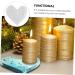 NUOBESTY 3pcs Coaster Mold Silicone Molds Heart Silicone Zip Pull Crystal Epoxy Mold Crafts Heart-shaped Whitex3pcs 13.6X13CMx3pcs - Buy Online on SooperMarket.com