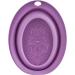 ZORQ Makeup Brush Cleaner Mat Cosmetic Makeup Brush Cleaner Bowl Portable Cosmetic Make Up Brush Cleaning Scrubber for Makeup Eggs Brushes Purple - Buy Online on SooperMarket.com