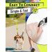 Looxmeer Neon Yellow Dog Leash - Tear-Resistant Tow Lines (3m to 30m) with Hand Loop & D Carabiner for Ultimate Control | International Shipping Available - Buy Online on SooperMarket.com