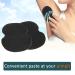 60 Armpit Sweat Pads - Fleece Welding Strips for Dresses | Black Garment Protection - Buy Online on SooperMarket.com
