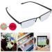 Colored Blindness Glasses Set - Black Frame Case Cloth & Inspection Diagram - International Shipping Available - Buy Online on SooperMarket.com