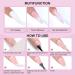Saviland French White Gel Nail Polish: 10ml Upgrade U V/LED Soak Off Gel Nail Polish Manicure for Professional Salon Home Use Long Lasting Easy to Apply and Safe AA -French Gel Polish White-10ML - Buy Online on SooperMarket.com