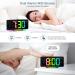 Ankilo Digital Alarm Clock for Deep Sleepers | RGB Color Changing Night Light & Charging Station | Bright LED Bedside Clock for Kids & Adults - Buy Online on SooperMarket.com