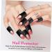 FRCOLOR Nail Protector 200 Sheets Safety mask Protector Nail Care Tools Nail Polish Nail tearable Edge Sticker Protective Agent Protective Film s Sticker Adhesive Tape 3.00X2.50X0.10CMx2pcs As Shownx2pcs - Buy Online on SooperMarket.com