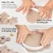 Arteza Kids Air-Dry Modeling Clay Kit - Handprint, Baby Footprint, and Paw Print Keepsake with Sandy Clay Tools - Kids Crafts and Sensory Play - Pack of 2 - Buy Online on SooperMarket.com