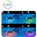 Intex Solar Powered LED Floating Pool Light - Eco-Friendly Solar Buoy with 2 Lighting Modes - 28695 - White Single for International Shipping - Buy Online on SooperMarket.com