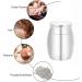 LZZEM 1 Piece Mini Keepsake Urn Stainless Steel Cremation Urn Jewelry Small Urn Used for Human Ashes Waterproof Decorative Ashes Loss of Pet Sympathy - Buy Online on SooperMarket.com