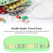 Insulin Cooler Travel Case ANGGREK Insulin Cooler Travel Case Multi Layer Carrying Case Lightweight Portable Insulin Cooling Bag for Diabetic Green - Buy Online on SooperMarket.com