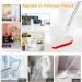 Keyohome Scrub Cleaning Brush with Telescopic Handle 180 Rotatable Tub Tile Scrubber Brush Detachable Shower Cleaner Brush 3 Kinds Brush Heads Stiff Bristle Scrub Sponge Microfibre Pad - Buy Online on SooperMarket.com