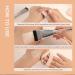 Irikdescia Flat Foundation Brush for Liquid Makeup Fishtail Shape Ultra Thin Makeup Brush Angled Liquid Foundation Brush for Liquid Creamy Concealer Brush - Buy Online on SooperMarket.com